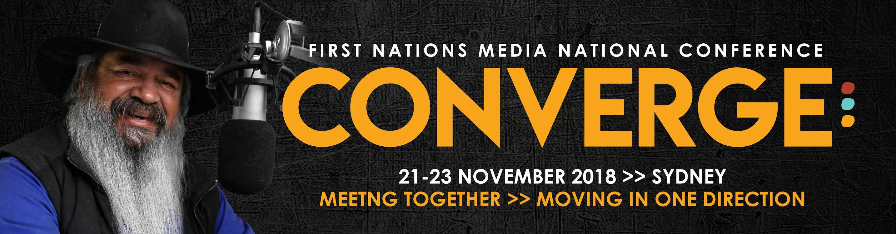 First Nations Media Converge Banner